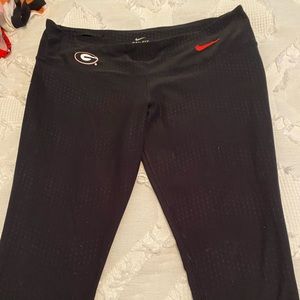UGA Nike full length leggings